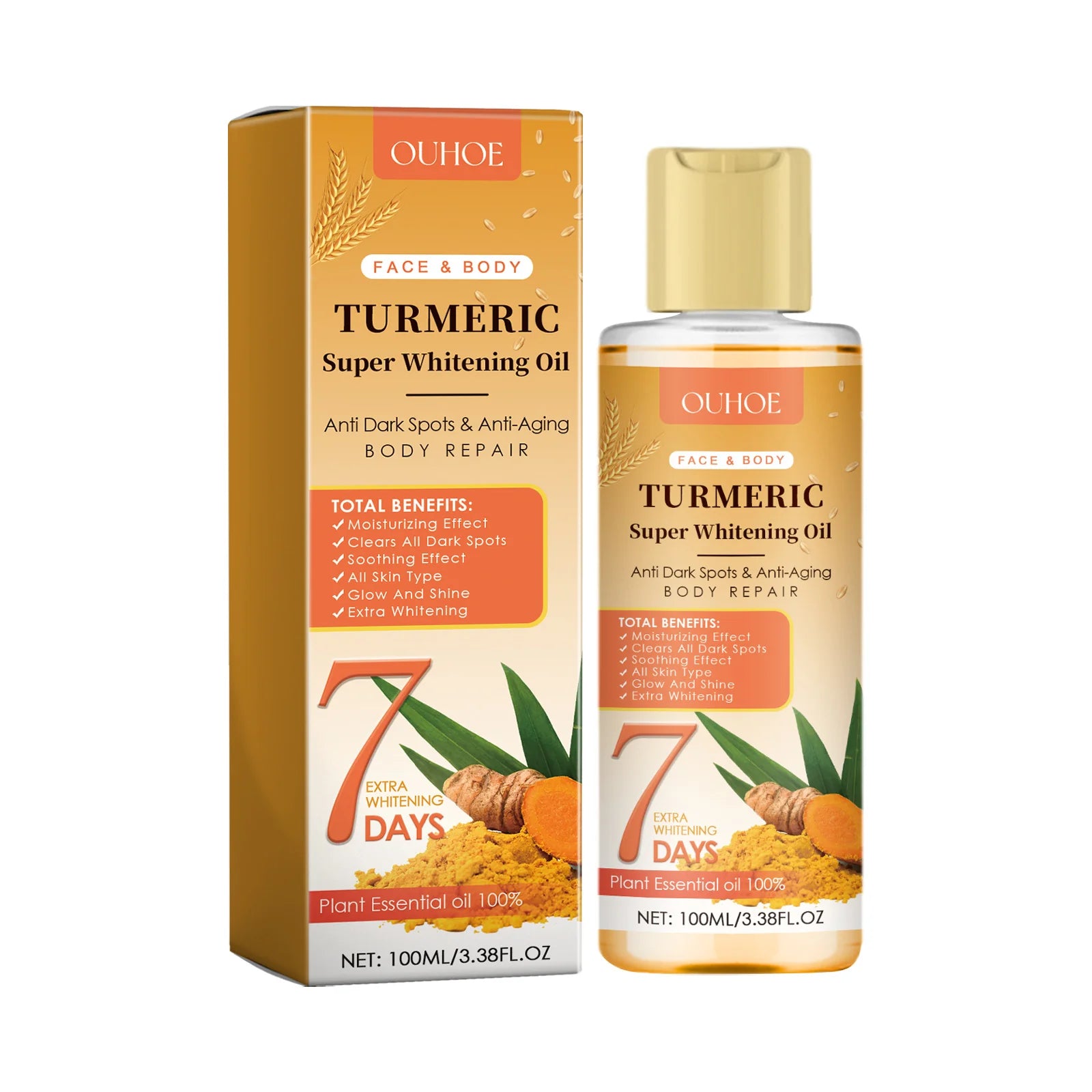 Brightening Turmeric Oil Skin Renewal