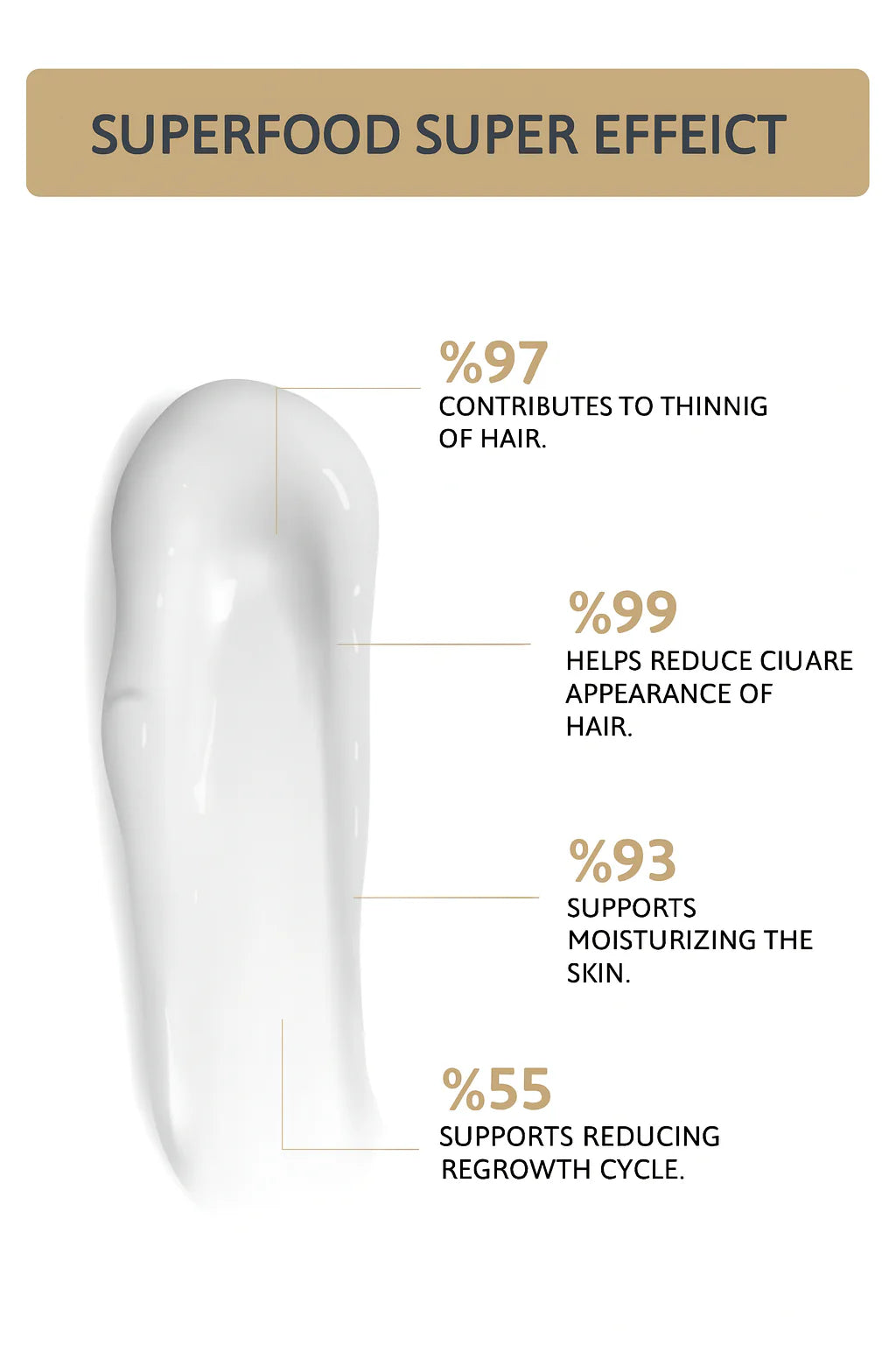 Ant Egg Hair Removal Cream (Unisex) – Effective Depilatory Formula